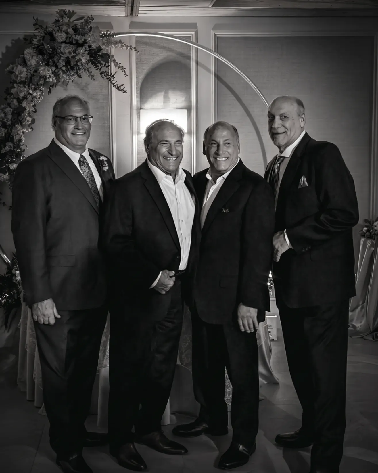 The four Sabatello brothers — Paul, Ted, Carl, and Michael